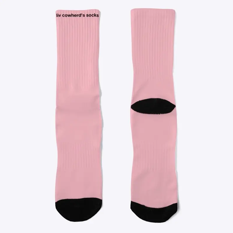 Liv Cowherd's Pink Socks